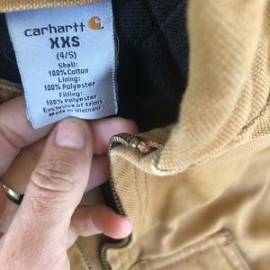 Kids carhartt jacket